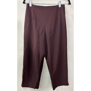 KATE Concept Clothing Womens Size 6 Dress Pants Brown Side‎ Zip Career Corporate